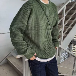 Men Sweaters Winter Fashion Pullovers Knitted Sweater Jumper